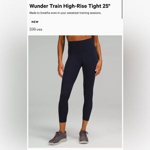 Lululemon Wunder Train 25’